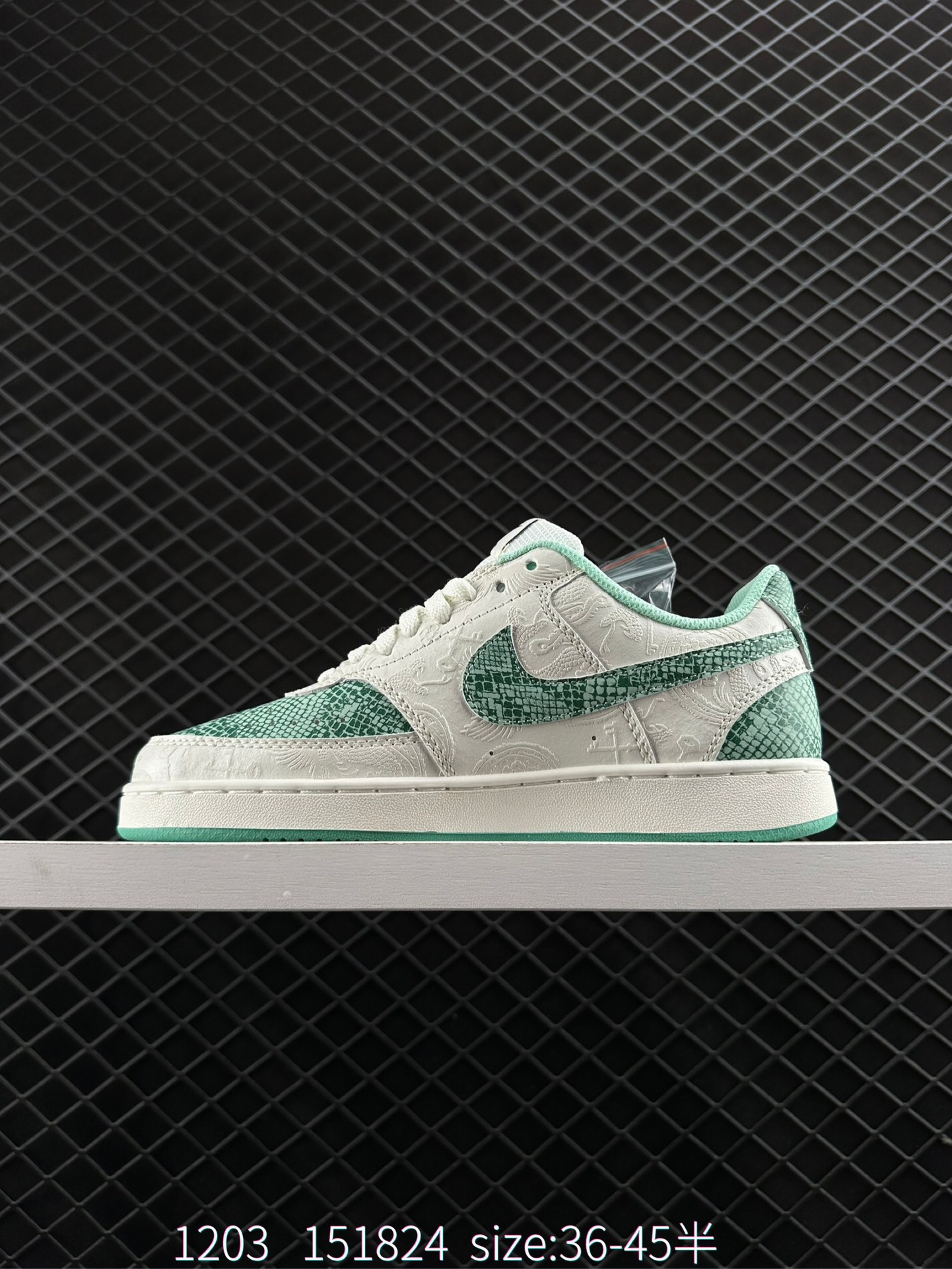 Nike Air Jordan 1 Low OG SP”Black/Green Toe“